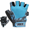 RDX S6 Small Blue Amara Lycra Weight lifting gloves