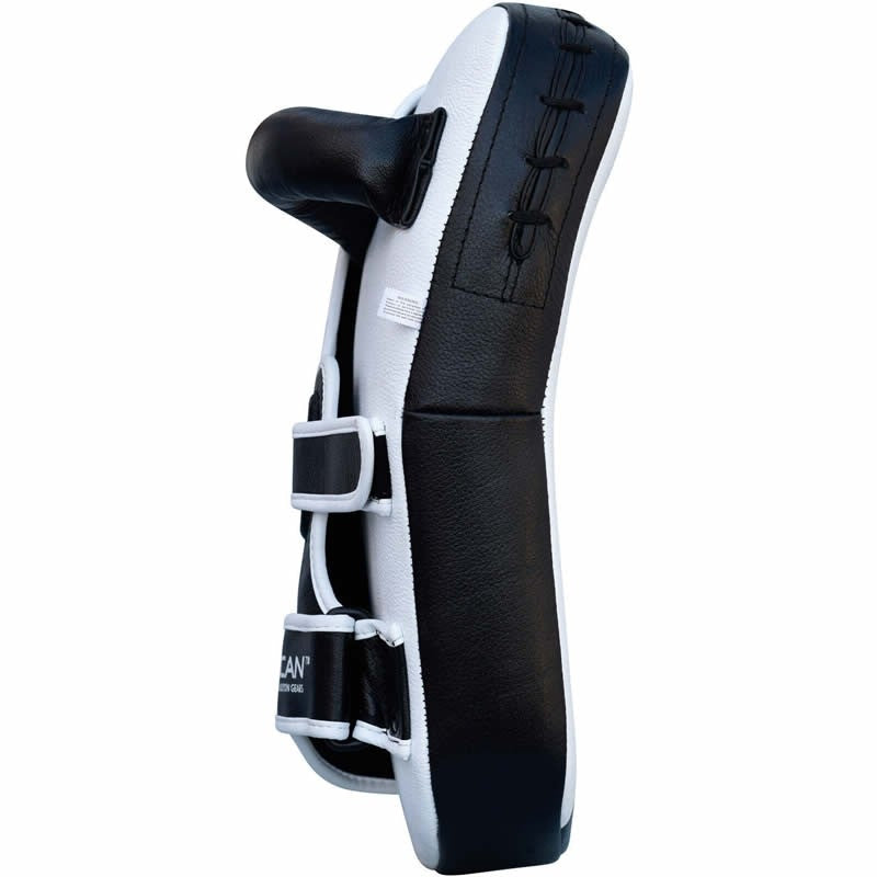 RDX T10 Leather Curved Strike Shield with Holding Straps