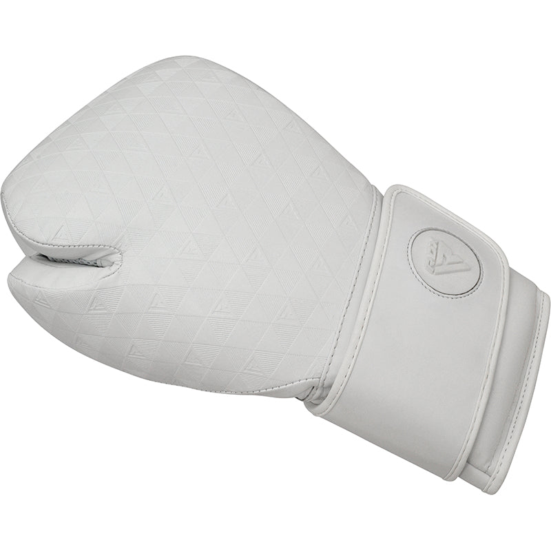 RDX black wihte training boxing gloves #color_white