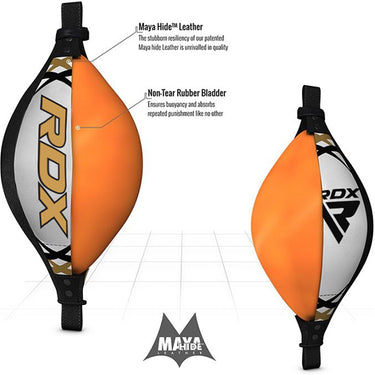 RDX B2 Floor to Ceiling Training Double End Ball Black / White