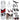 RDX F7 Ego Red 4ft Filled 17pc Punch Bag with 16oz Gloves