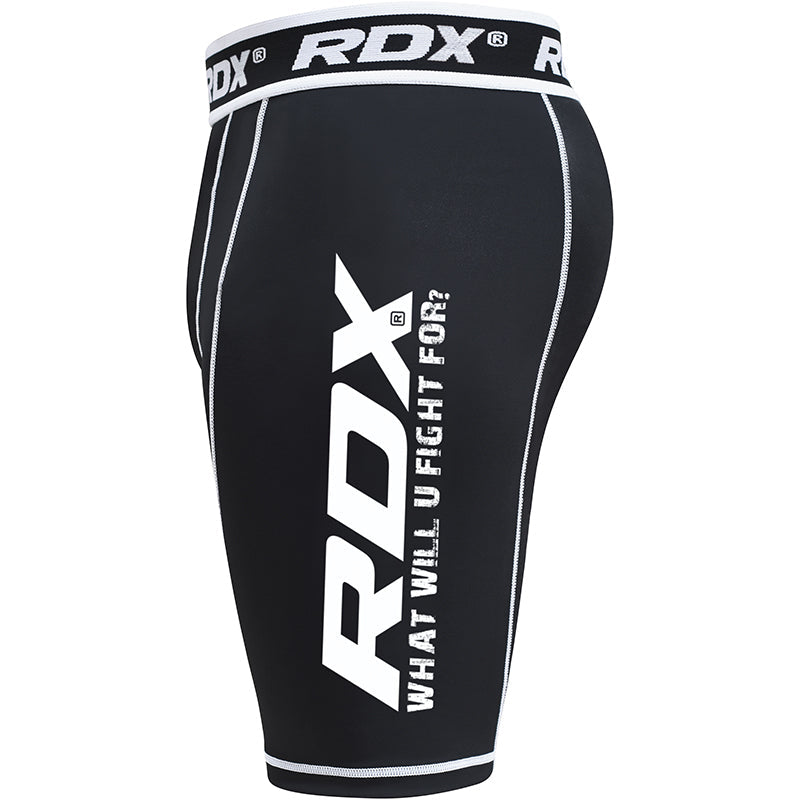 Men's RDX X3 Thermal Compression Spats Shorts for Training and Workouts  Small
